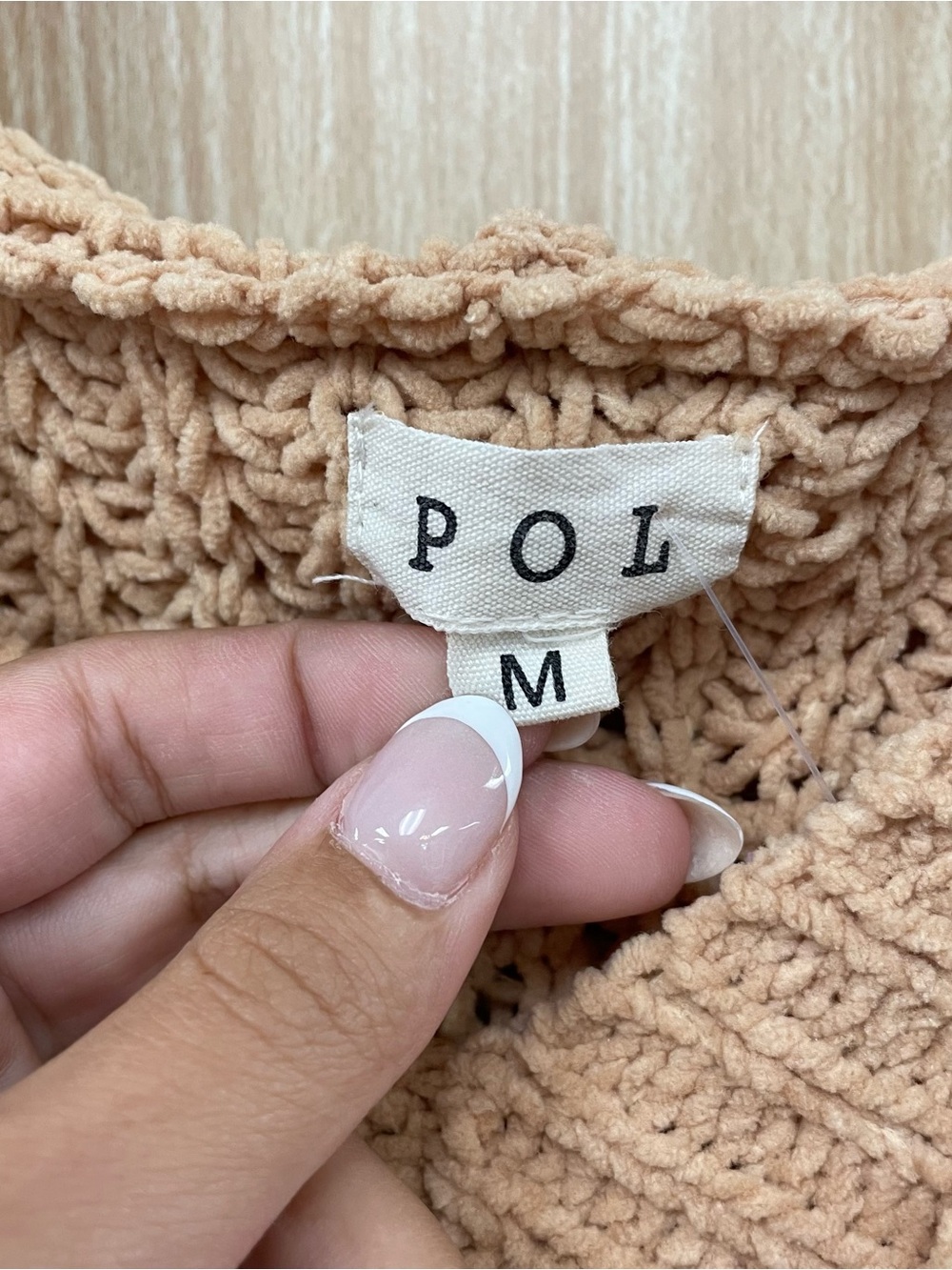 POL brown sweater size medium - Picture 2 of 5